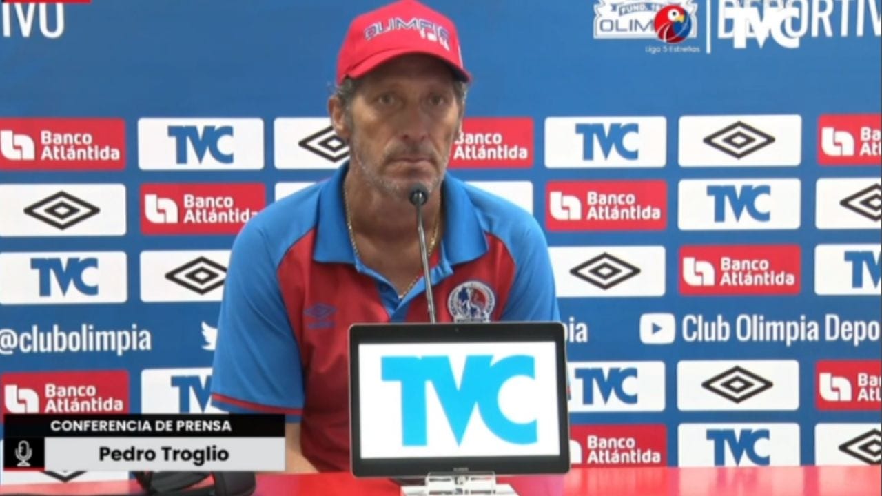 Pedro Troglio reconoció que era importante ganar antes de enfrentar al Motagua