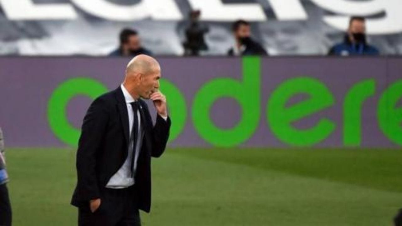 Zinedine Zidane: es un día malo para mis jugadores y el madridismo