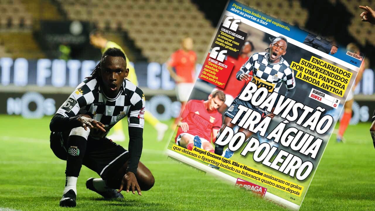 Alberth Elis protagonista de las portadas de los diarios deportivos de Portugal