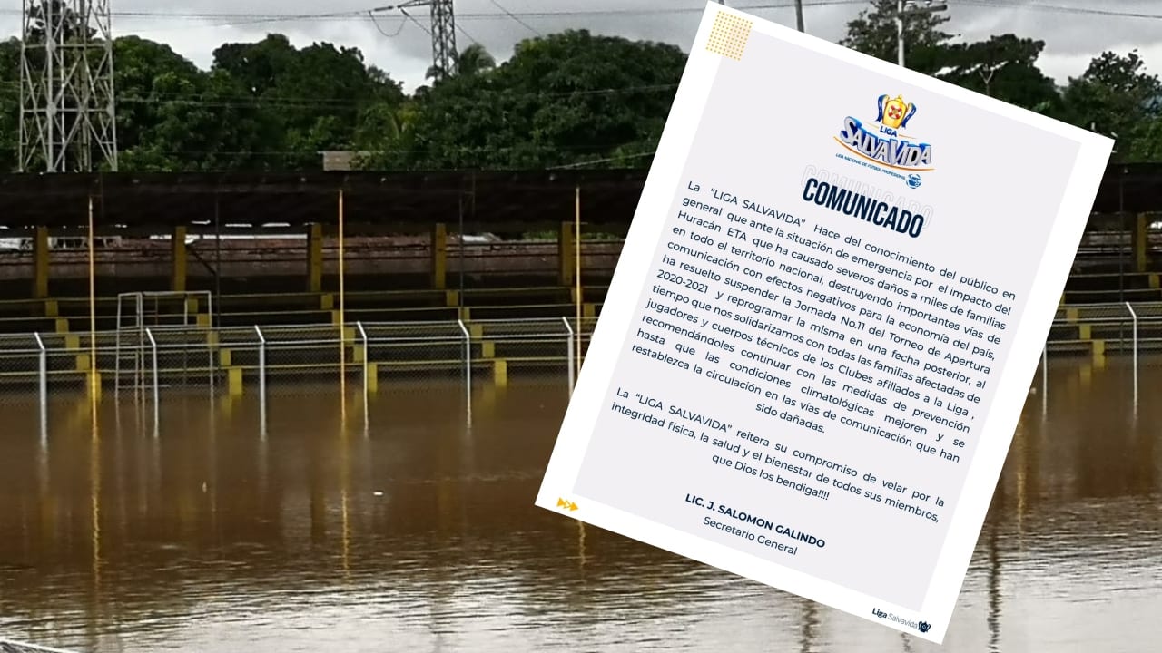 Por la situación de emergencia, la Liga Nacional suspende la jornada #11 del torneo Apertura