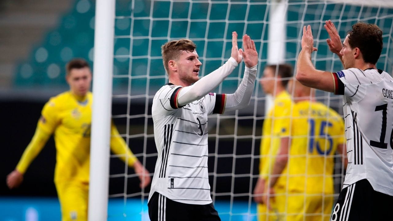 Alemania remontó ante Ucrania y se sube al liderato del Grupo 4