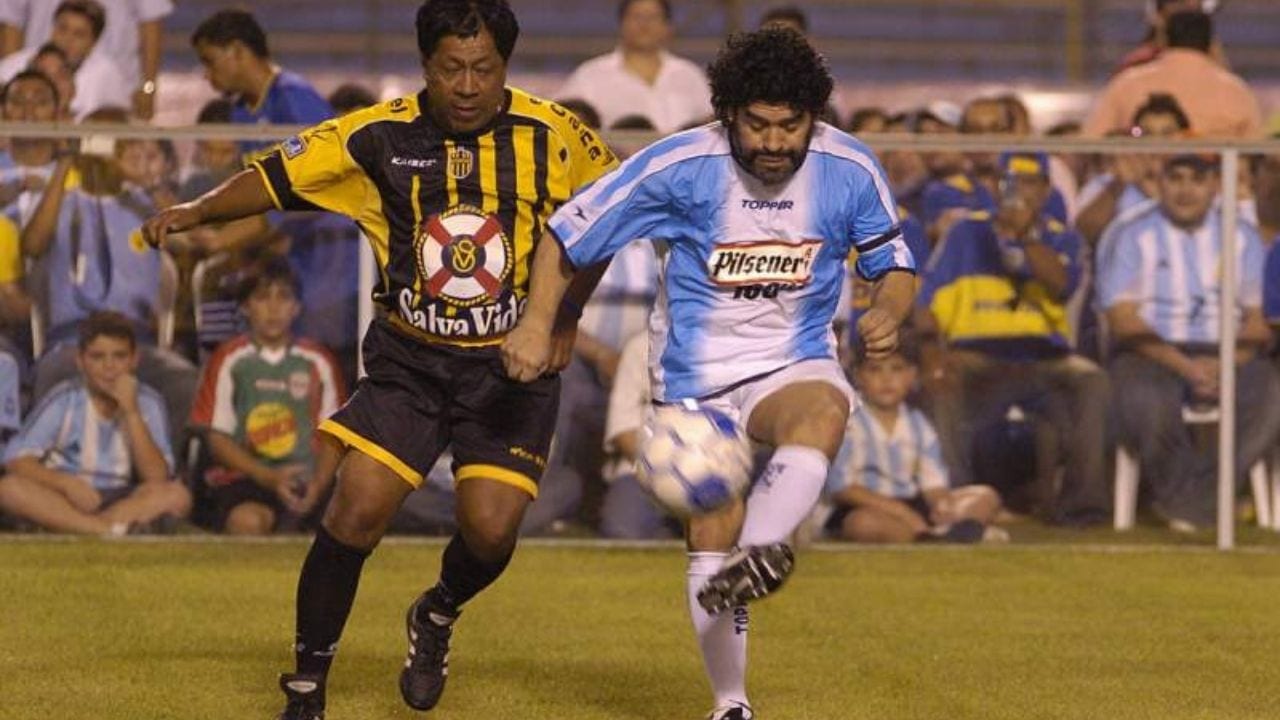 Así fue la histórica visita de Diego Maradona a Honduras en 2006