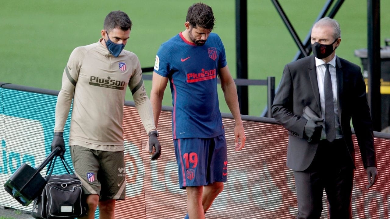 Diego Costa vuelve a entrenarse en grupo a 72 horas de recibir al Barcelona