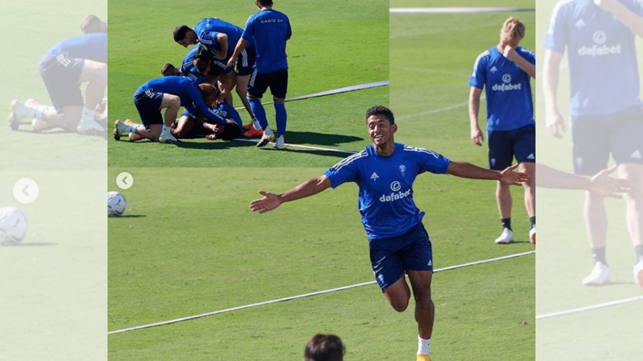 Cádiz realizó su último entrenamiento antes del partido ante el Atlético de Madrid