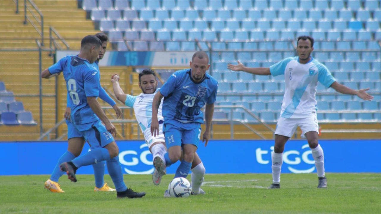 Honduras no pudo con Guatemala y cierra 2020 con una amarga derrota en el Mateo Flores