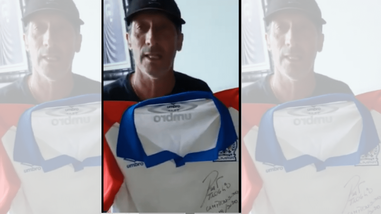 Pedro Troglio, impresionado por la cantidad de dinero tras subastar camiseta para ayudar a damnificados por Eta