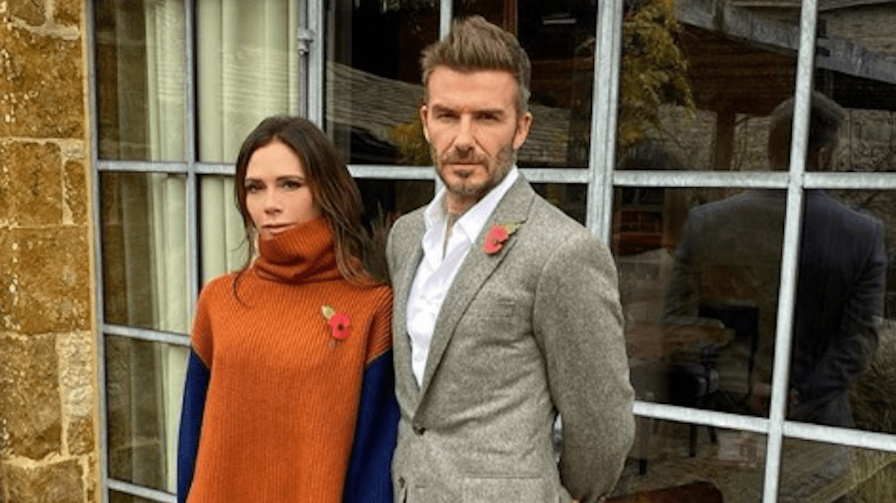 Victoria trolea a David Beckham por su 'outfit' durante su último acto benéfico