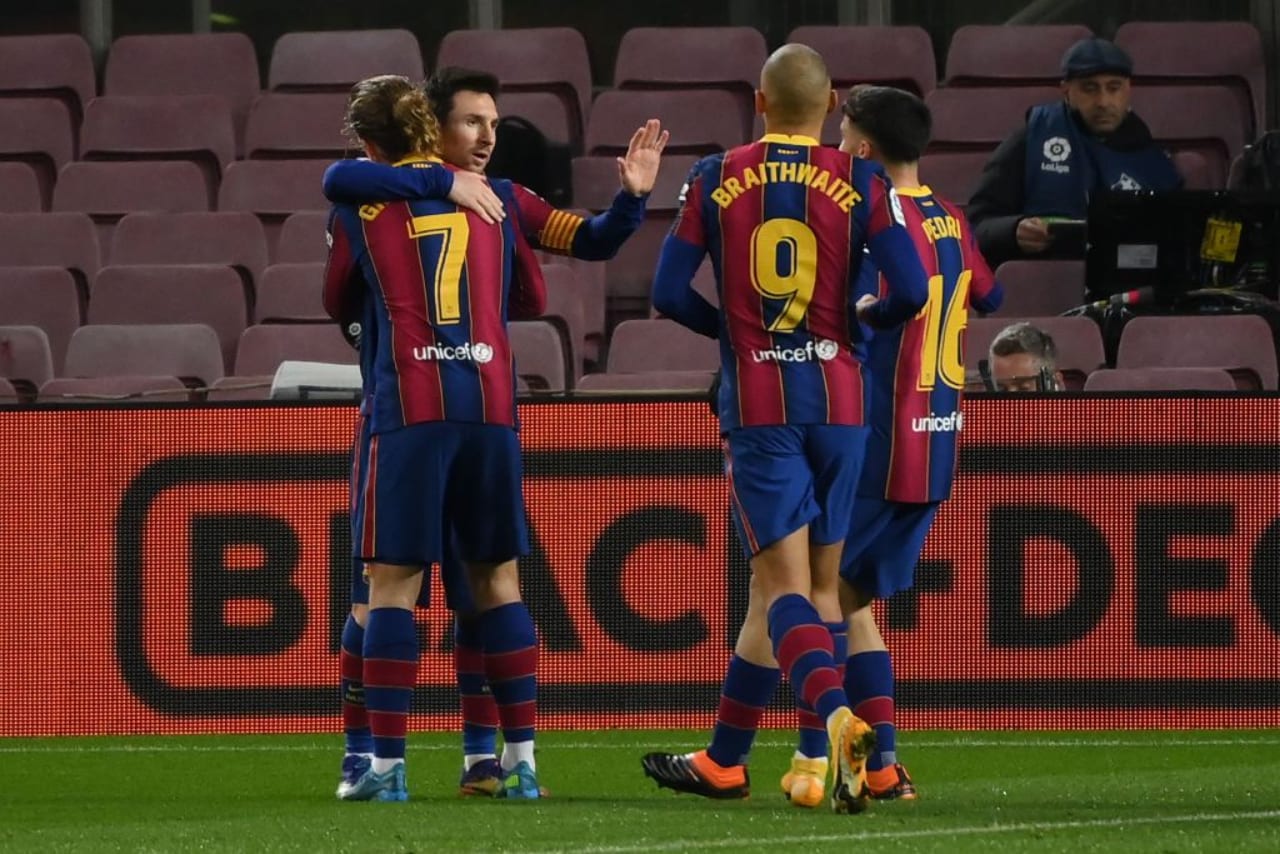 ¡No te lo pierdas! El golazo de Messi que le dio el triunfo al Barcelona