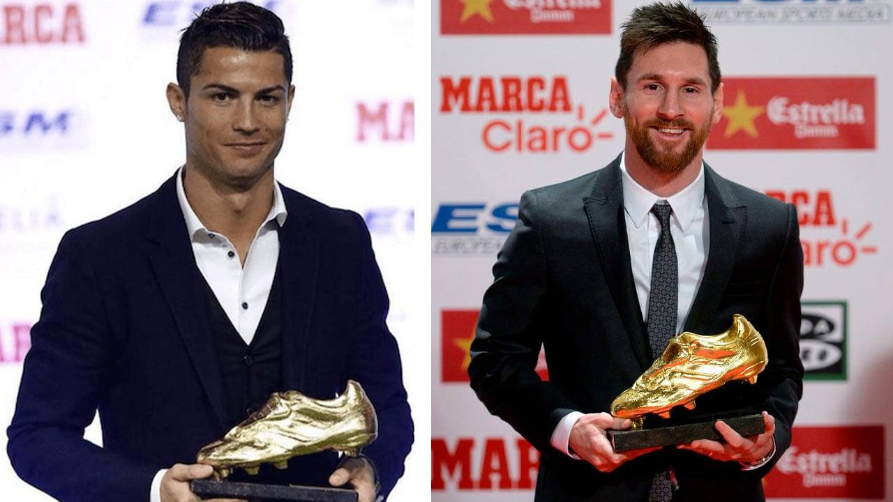 Botas de Oro: ¿Quién tiene más, Messi o Cristiano Ronaldo?