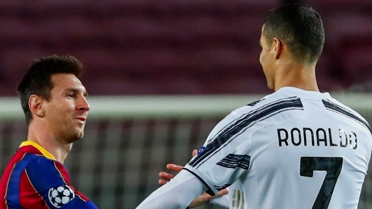 Messi y Cristiano Ronaldo se abrazaron de nuevo 947 días después