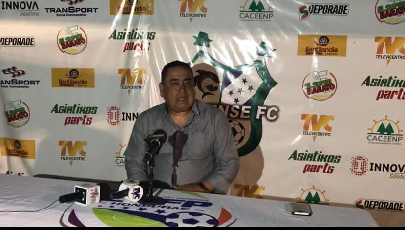 Jhon Jairo López quedó "triste y esperanzado" por segunda derrota consecutiva ante Motagua