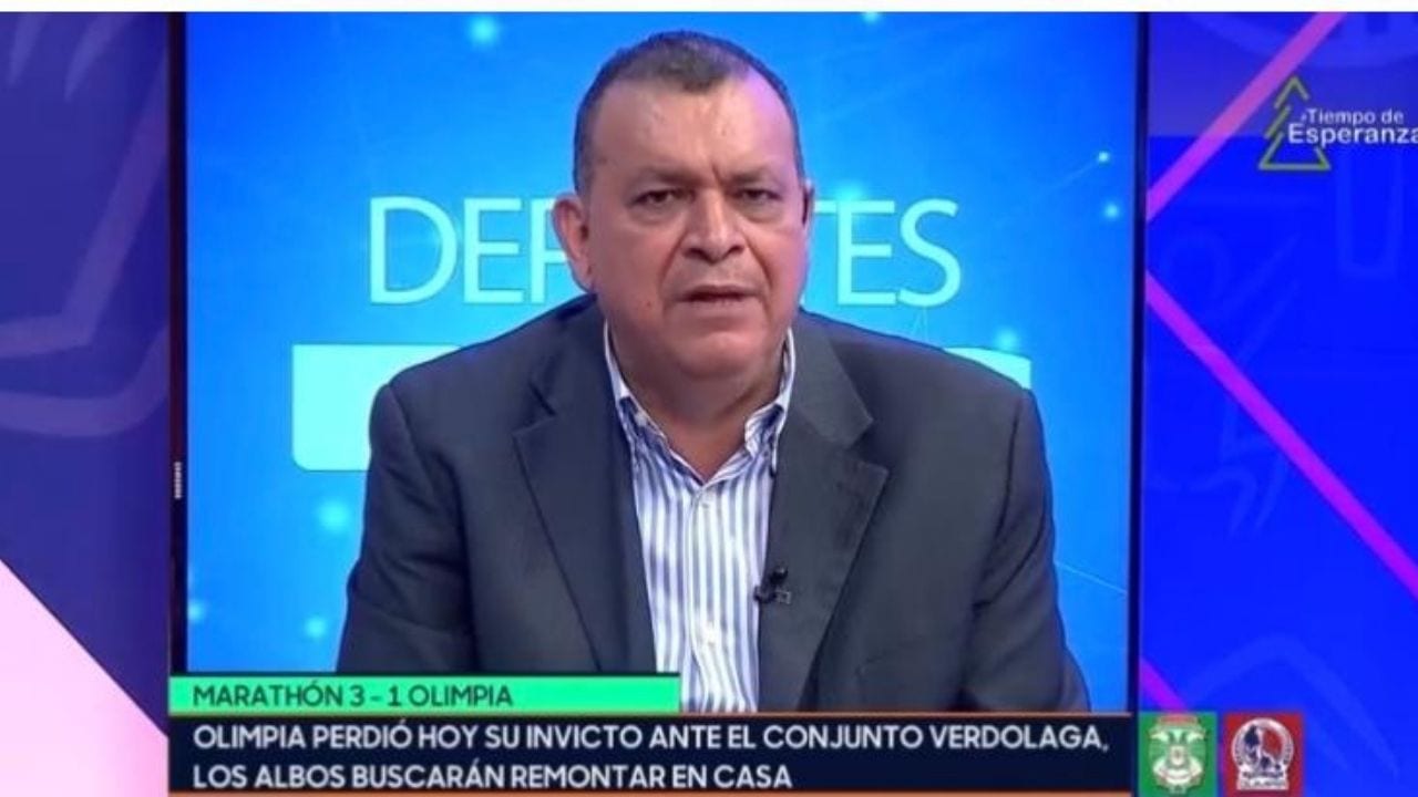 Orlando Ponce asegura que Olimpia hizo una de sus 'peores' presentaciones ante Marathón