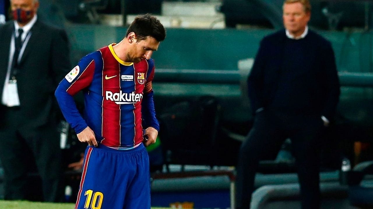 Messi, con molestias en el tobillo derecho, será baja ante el Eibar