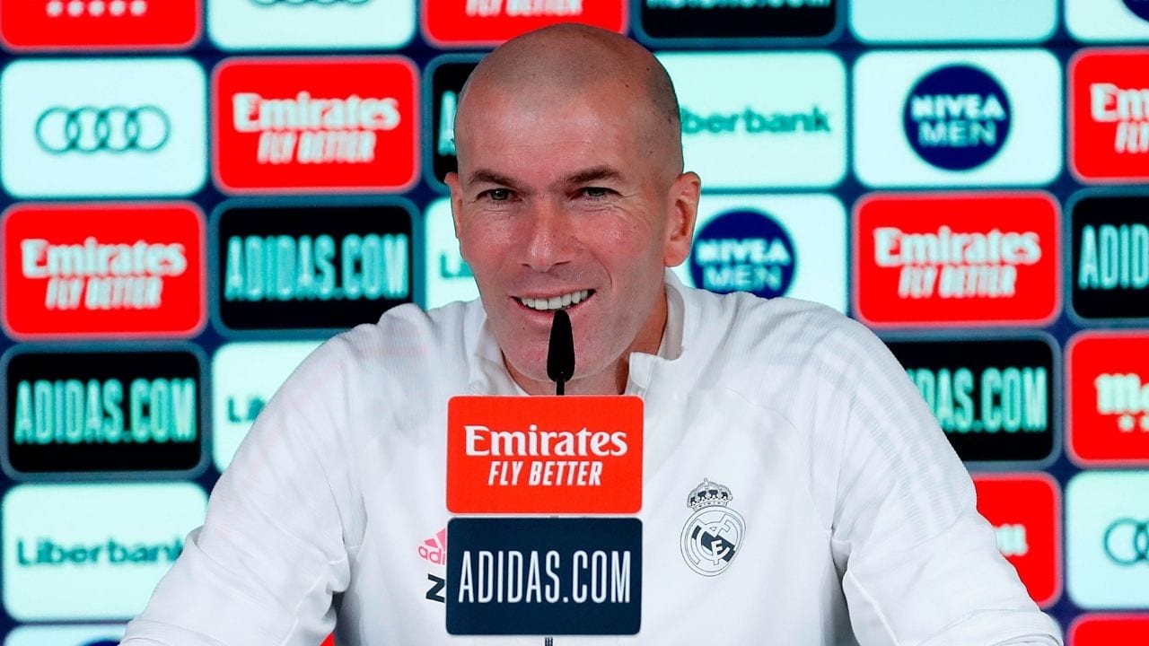 Zidane: Quiero que todos mis jugadores se queden siempre porque para mí son los mejores