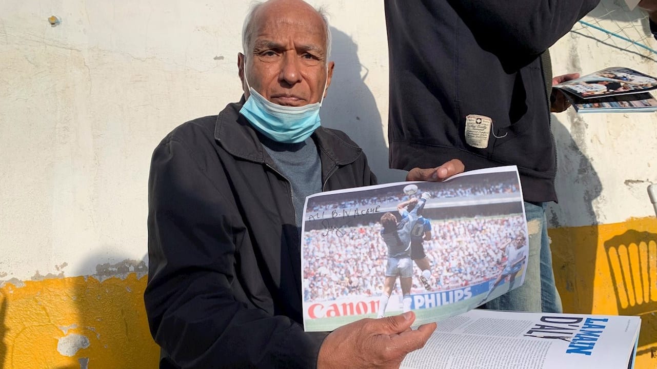 Ali Bennaceur: 'No vi la mano de Maradona, pero contribuí al gol del siglo'