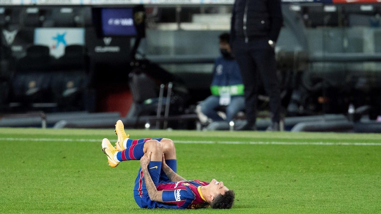 Coutinho sufre 'una de las lesiones más importantes', según el doctor Ripoll