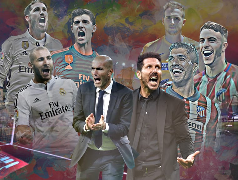 El derbi de Madrid en cinco duelos con el Benzema-Suárez como un gran atractivo