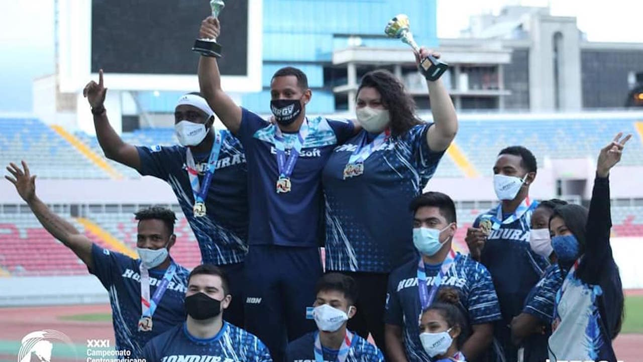 Honduras brilla en el Campeonato Centroamericano Mayor de Atletismo 2020