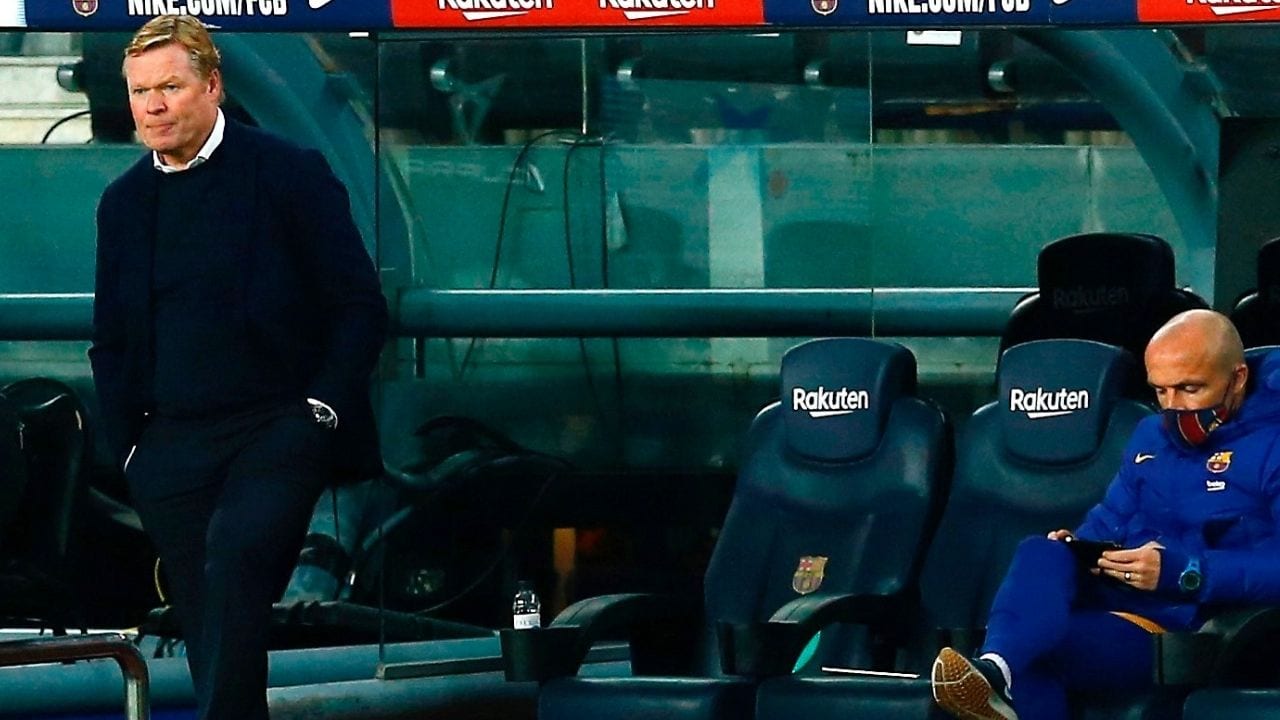 Ronald Koeman sale molesto por empate con Valencia: Hemos hecho un partido muy irregular