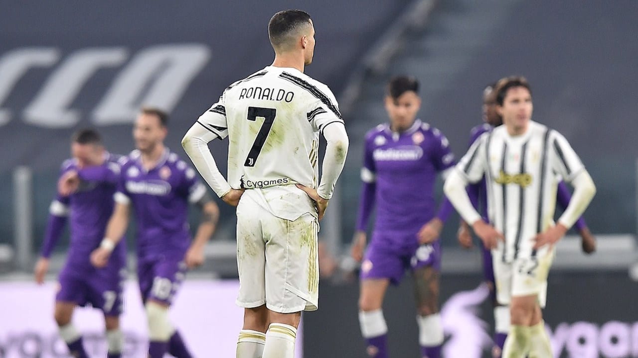 La reflexión de Cristiano tras caer ante la Fiorentina y perder el invicto en la Serie A