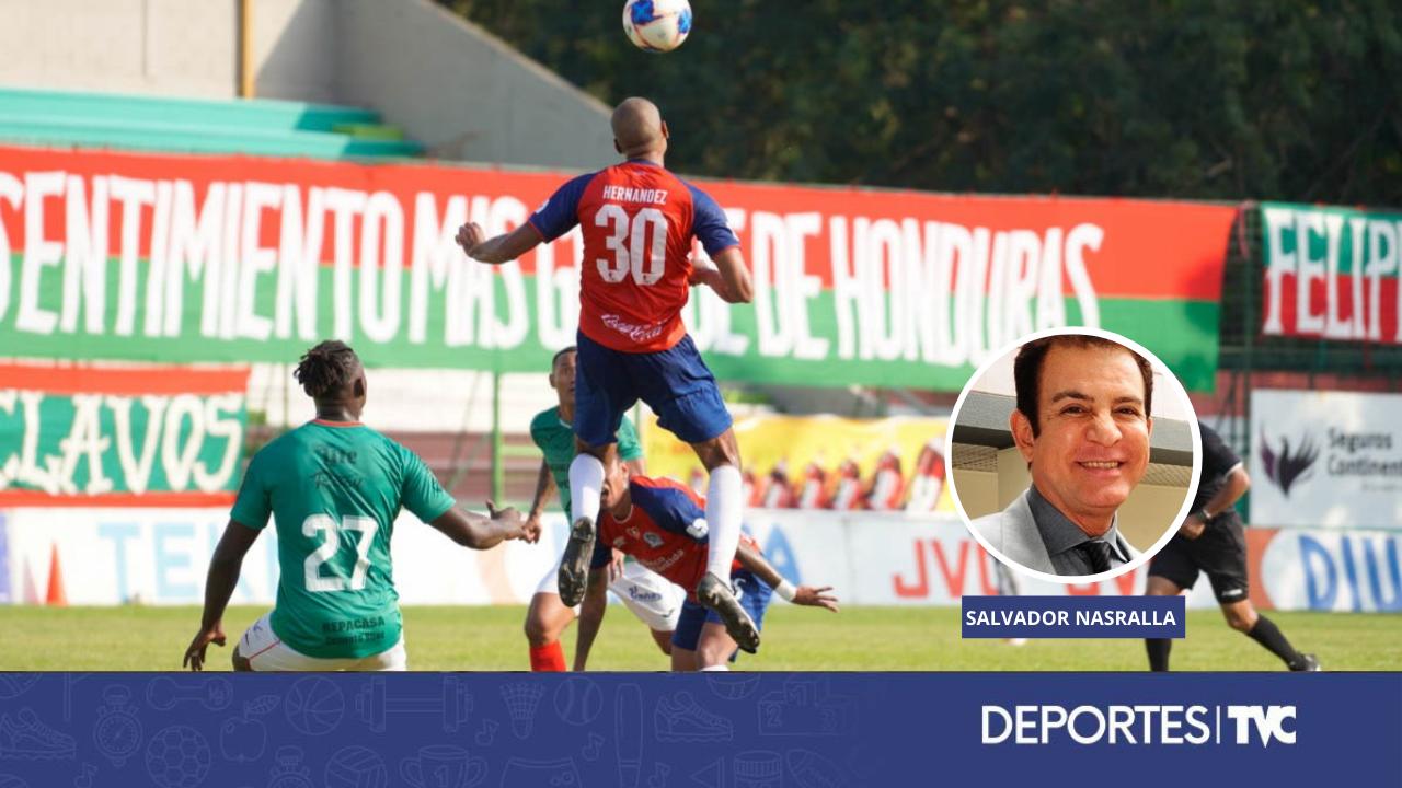 La crítica de Nasralla por repetirse tres partidos en la recta final del torneo