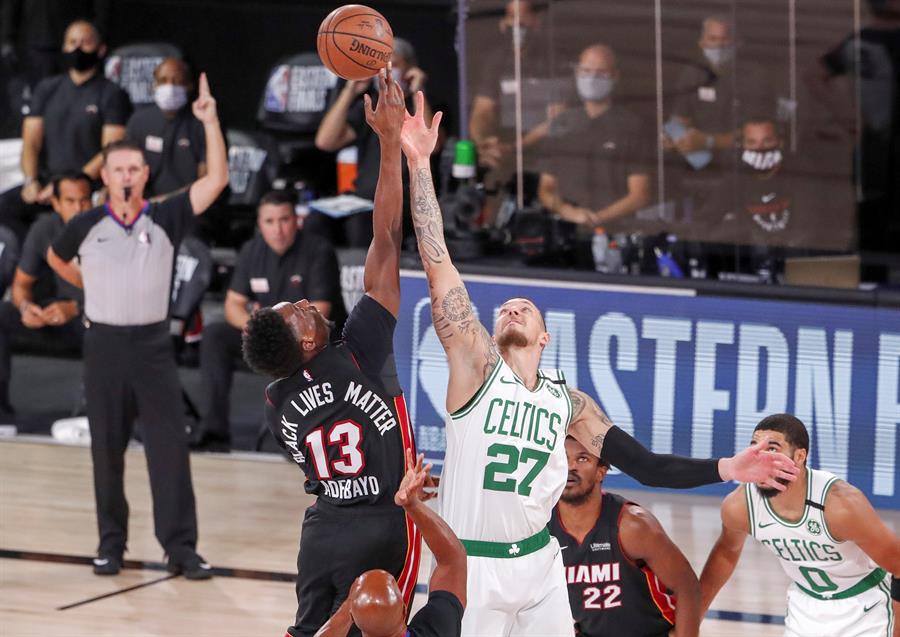La NBA aplazó el partido entre los Celtics y el Heat por brote de covid