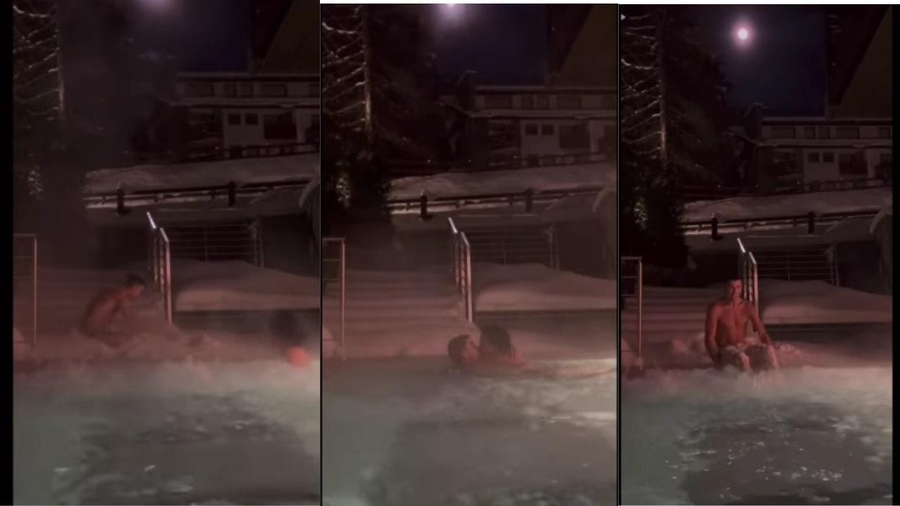Georgina Rodríguez y el íntimo video que ha compartido junto a Cristiano Ronaldo en un jacuzzi