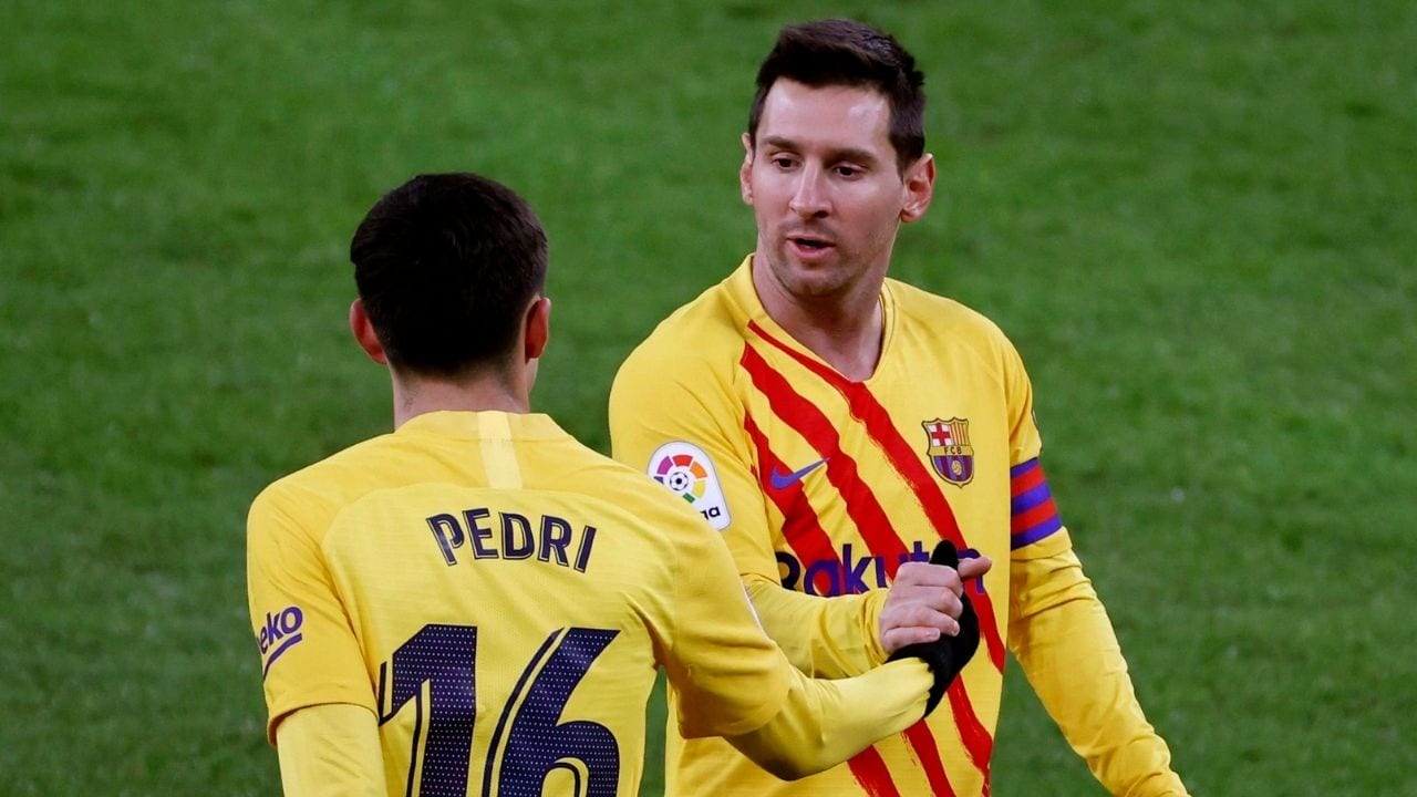 Barcelona venció al Athletic en San Mamés con doblete de Messi incluido