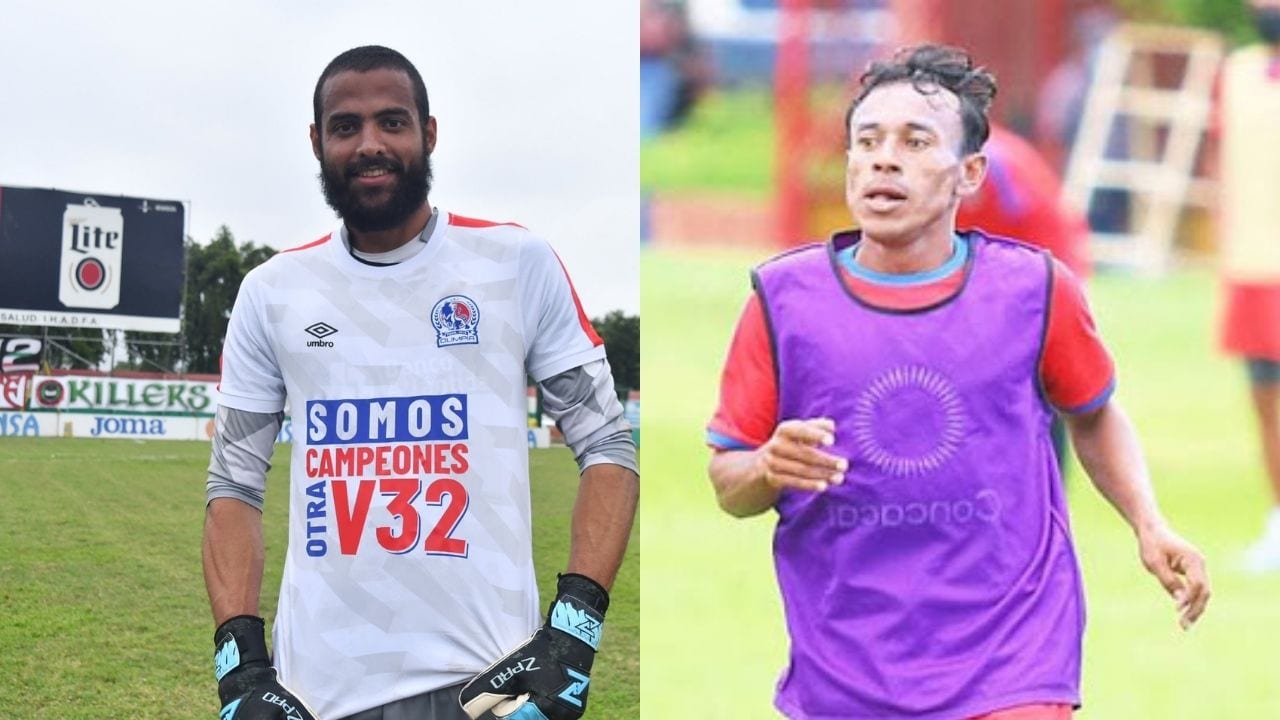 Olimpia ya tiene de regreso a Javier Portillo y Edrick Menjívar