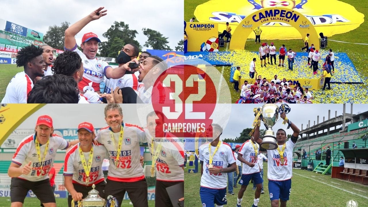 Así celebró el Olimpia su bicampeonato y título 32 de Liga Nacional