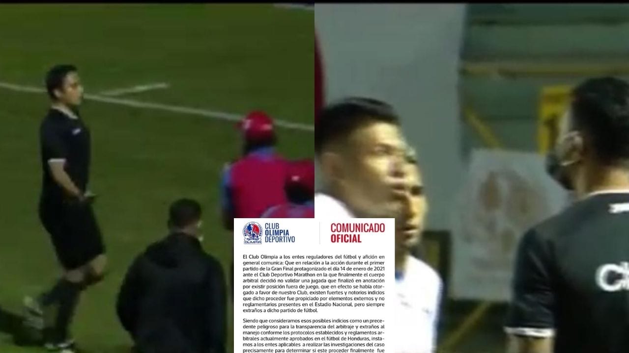 Olimpia denuncia que elementos externos y no reglamentarios invalidaron el gol de Paz