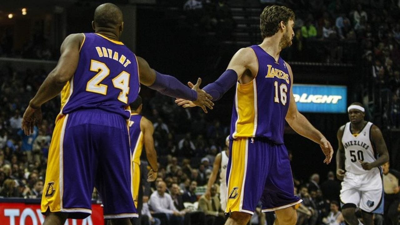 Pau Gasol recuerda a Kobe Bryant en su aniversario: Te echo de menos, hermano