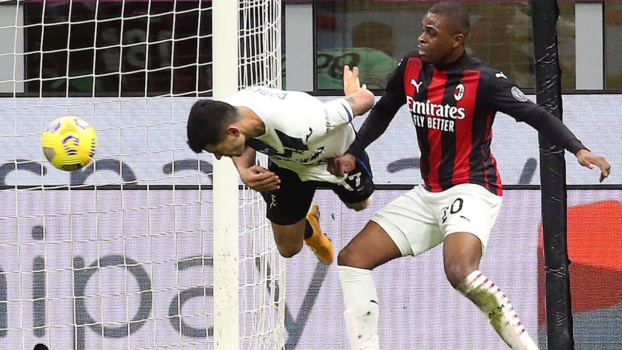 Milan cayó 0-3 ante Atalanta en la Serie A