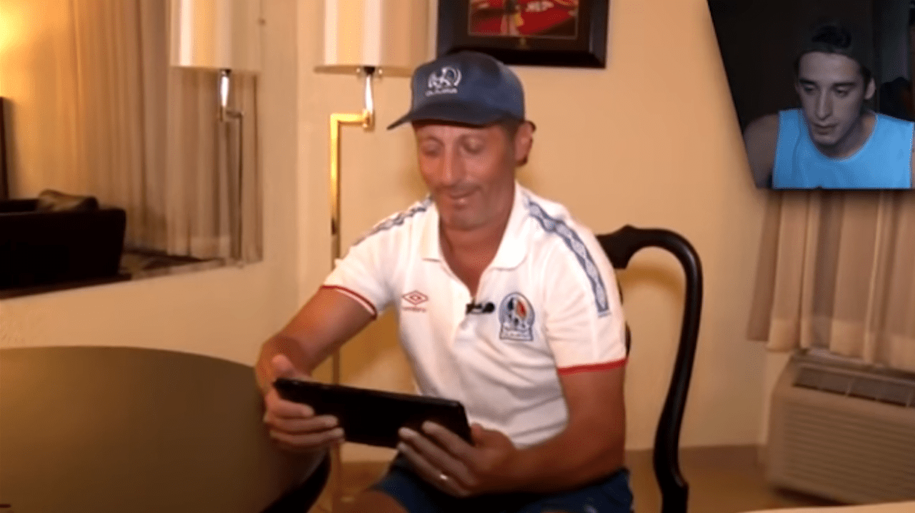 Argentino se emociona hasta las lágrimas con el Toque de Rely por la Copa 32 de Olimpia
