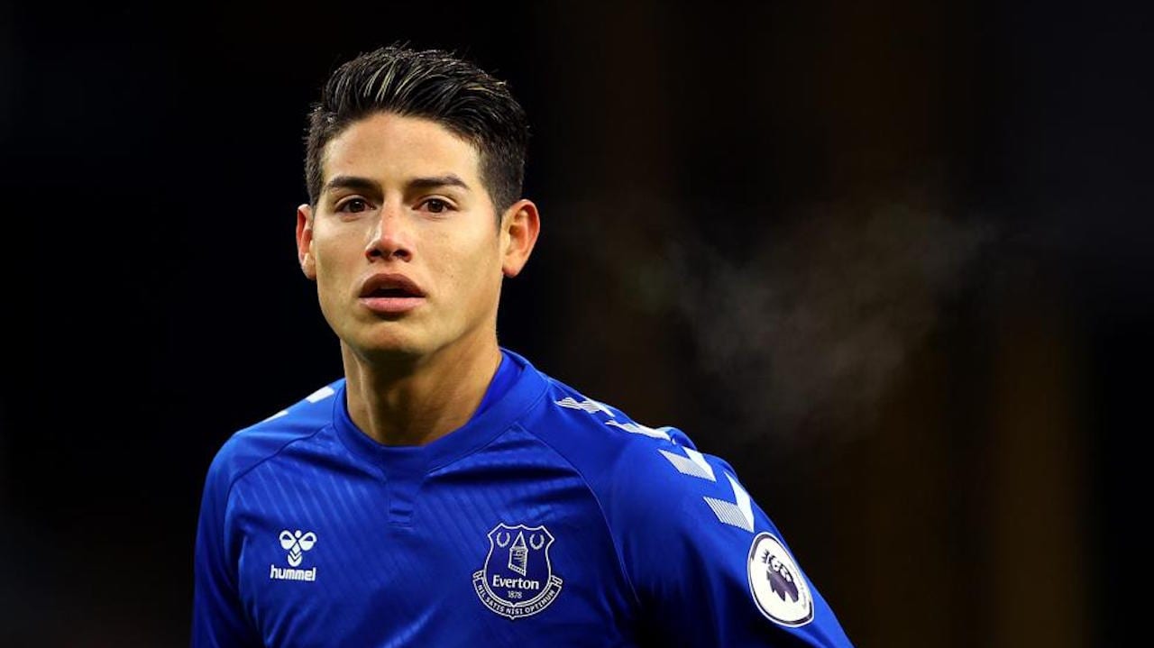 El Everton reveló que el Real Madrid le 'regaló' a James Rodríguez