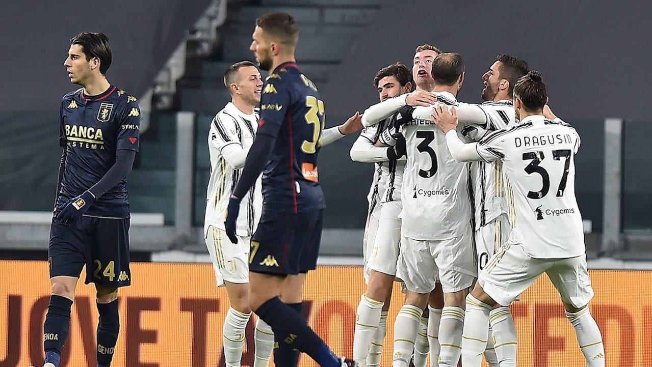 El Juventus necesita la prórroga para eliminar al Genoa y meterse en cuartos