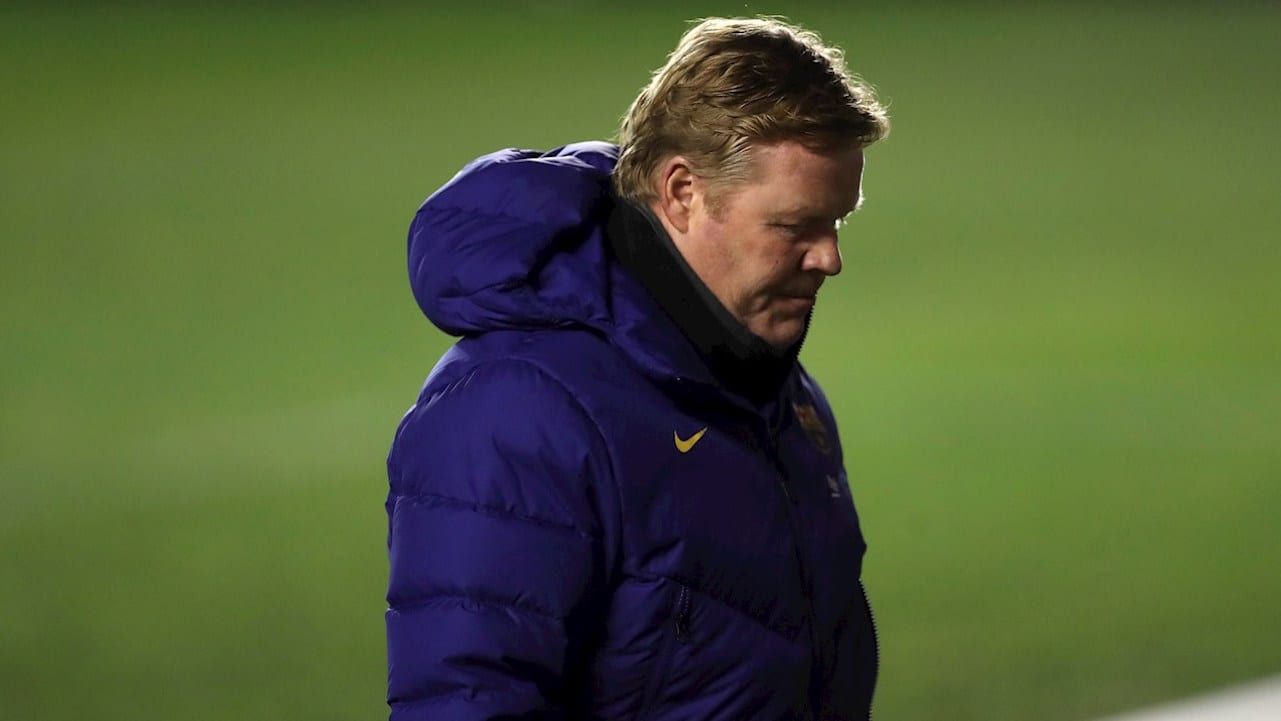 Ronald Koeman: 'El Barcelona no está para ganar muchas cosas'
