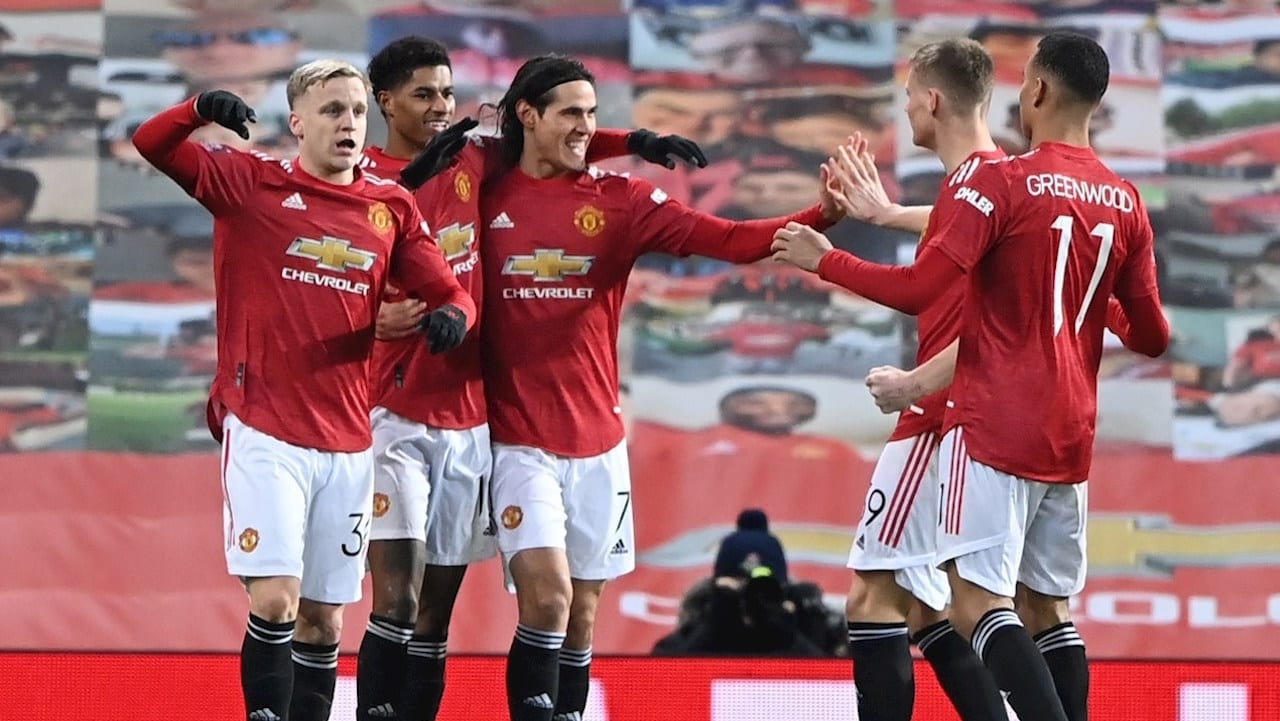 El Manchester United somete al Liverpool en la Copa de Inglaterra