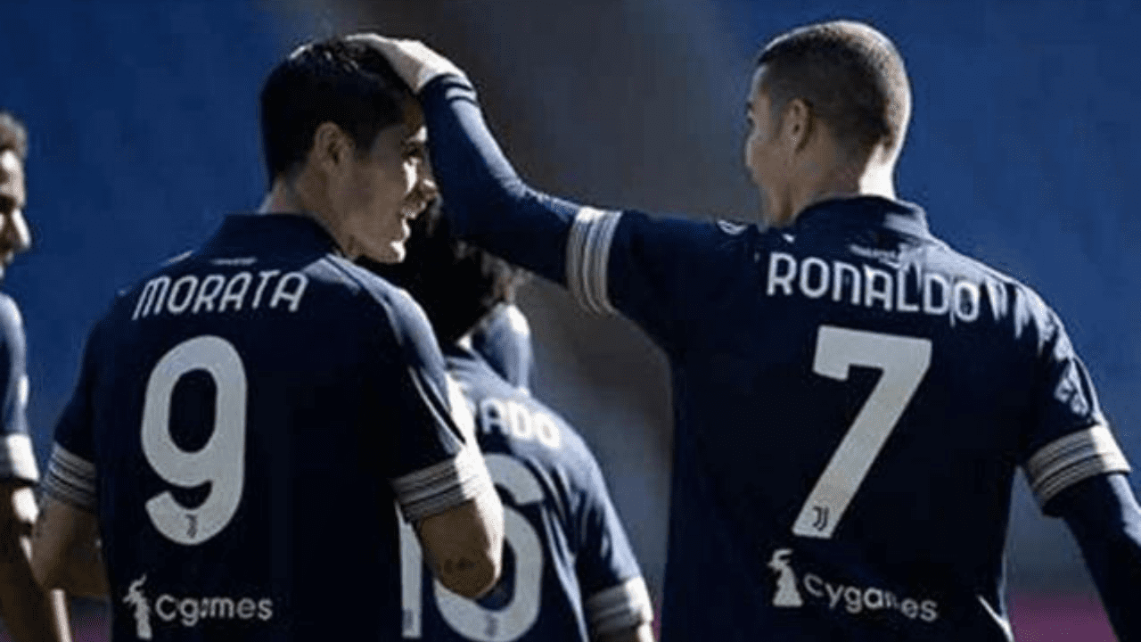 Álvaro Morata: 'Contaré a mis hijos que jugué con Cristiano y Dybala'