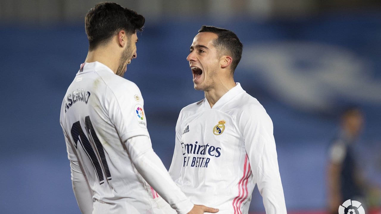 Lucas Vázquez y Asensio acaban con el efecto Coudet