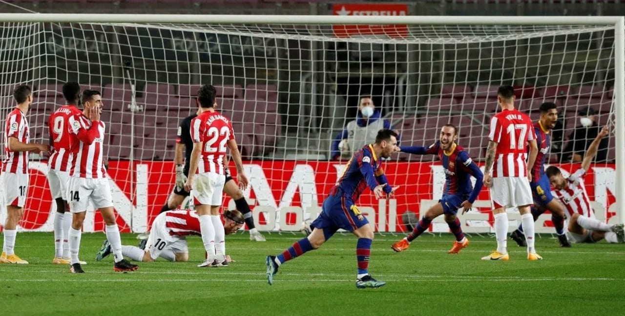 Con golazo de Messi, Barcelona vence al Bilbao y es sublíder de LaLiga