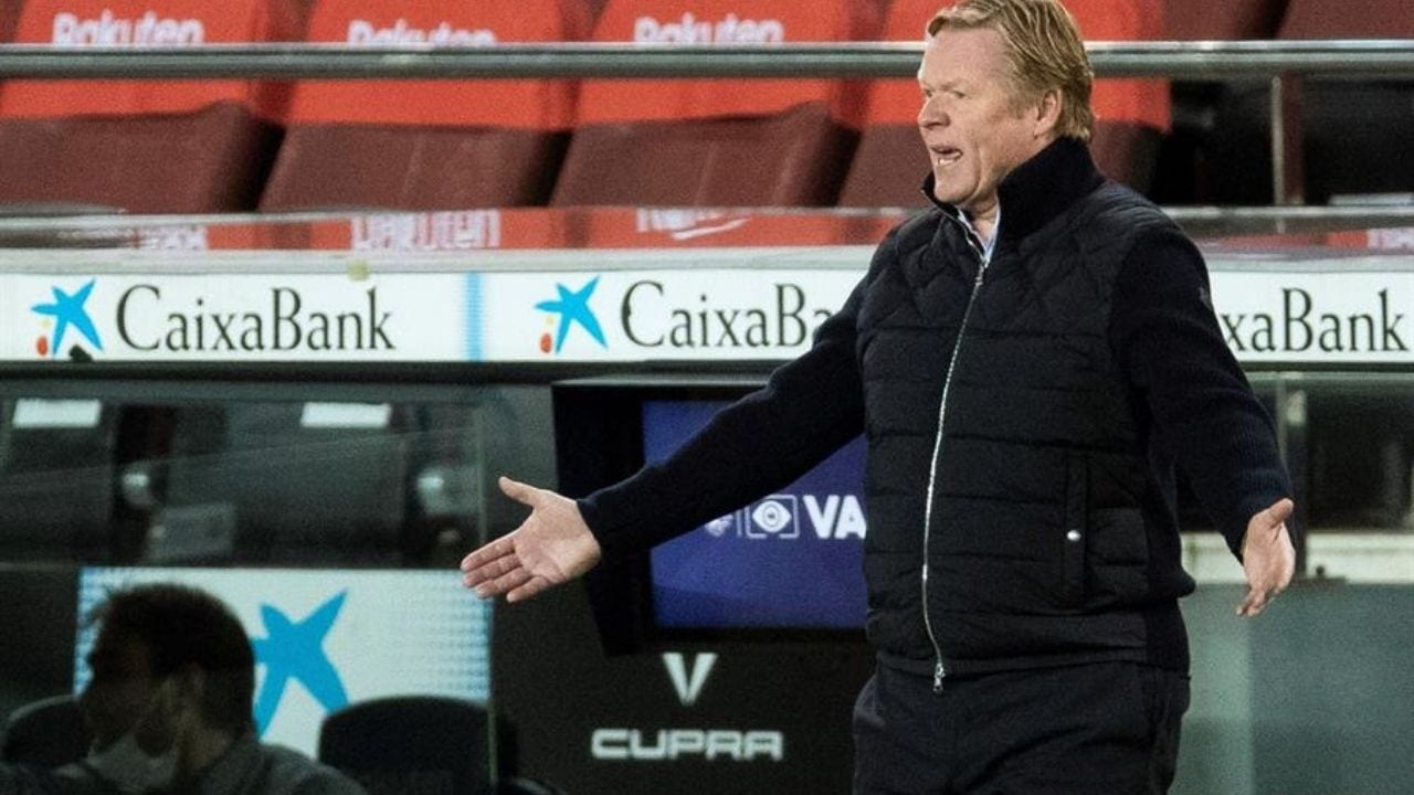 Koeman lamenta que su equipo no pueda vivir mañana el ambiente de San Mamés
