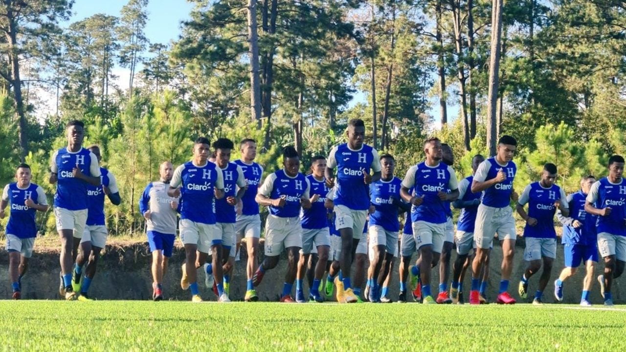 Selección sub-23 de Honduras culminó su primer microciclo pensando en Guadalajara