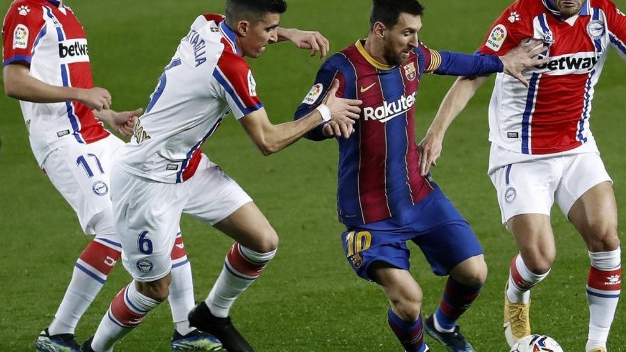 Messi y Trincao guiaron victoria del Barcelona previo a su duelo ante el PSG en Champions