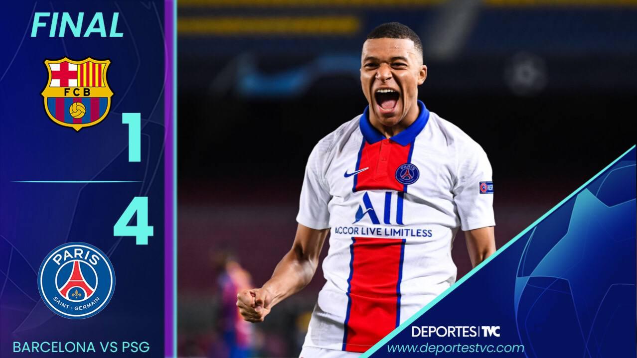 Mbappé fulminó al Barcelona e inclina la serie en favor del PSG previo a la vuelta en París