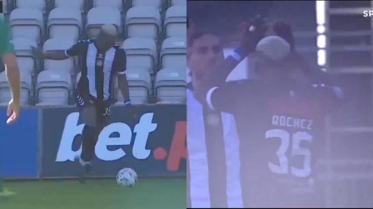 Bryan Róchez asiste en derrota del Nacional ante Farense por la Liga NOS