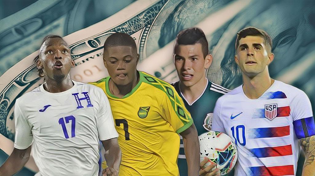 Top 25 de los delanteros más caros de Concacaf según Transfermarkt