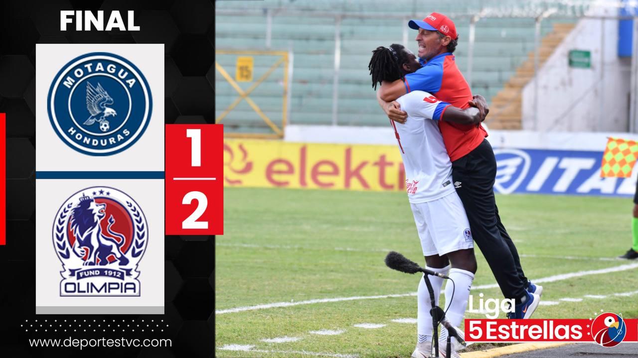 Olimpia mantiene su paternidad frente a Motagua y vuelve a derrotarlo en el Nacional