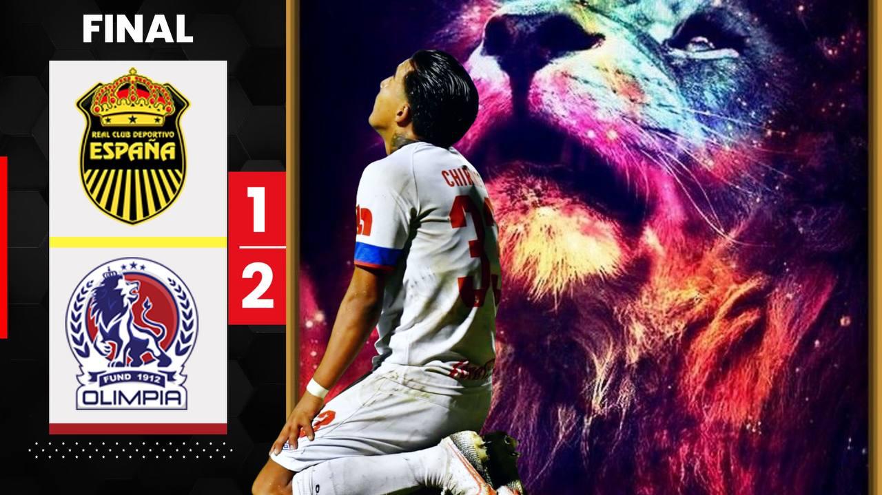 Olimpia recordó quien es el actual campeón y vence al Real España en el cierre de la jornada 1