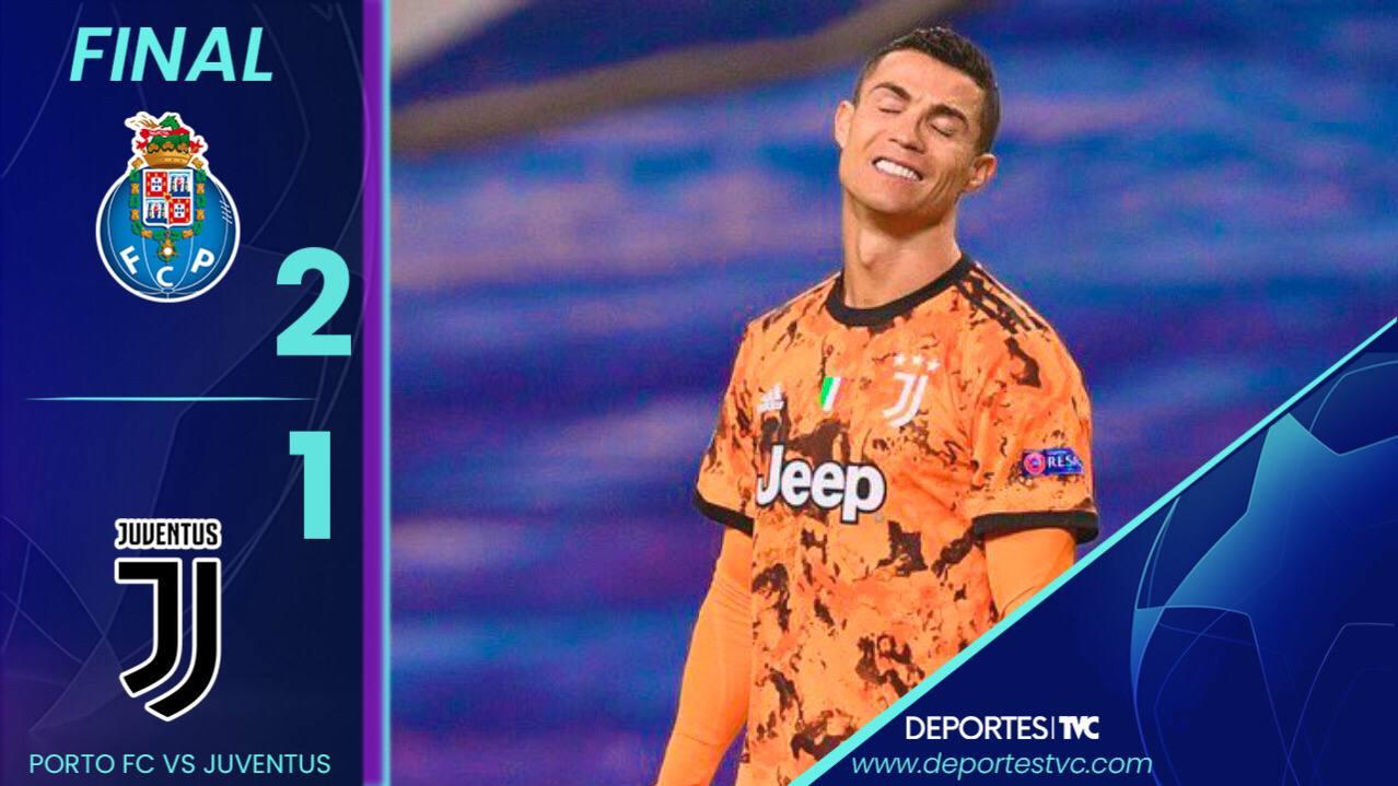 Porto sorprendió y le gana la ida a la Juventus en la capital portuguesa